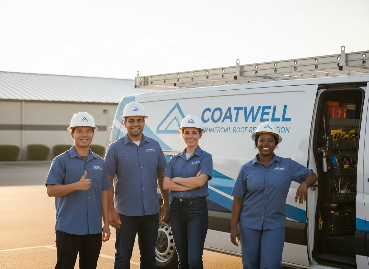 Commercial roof coating company in Menard, TX